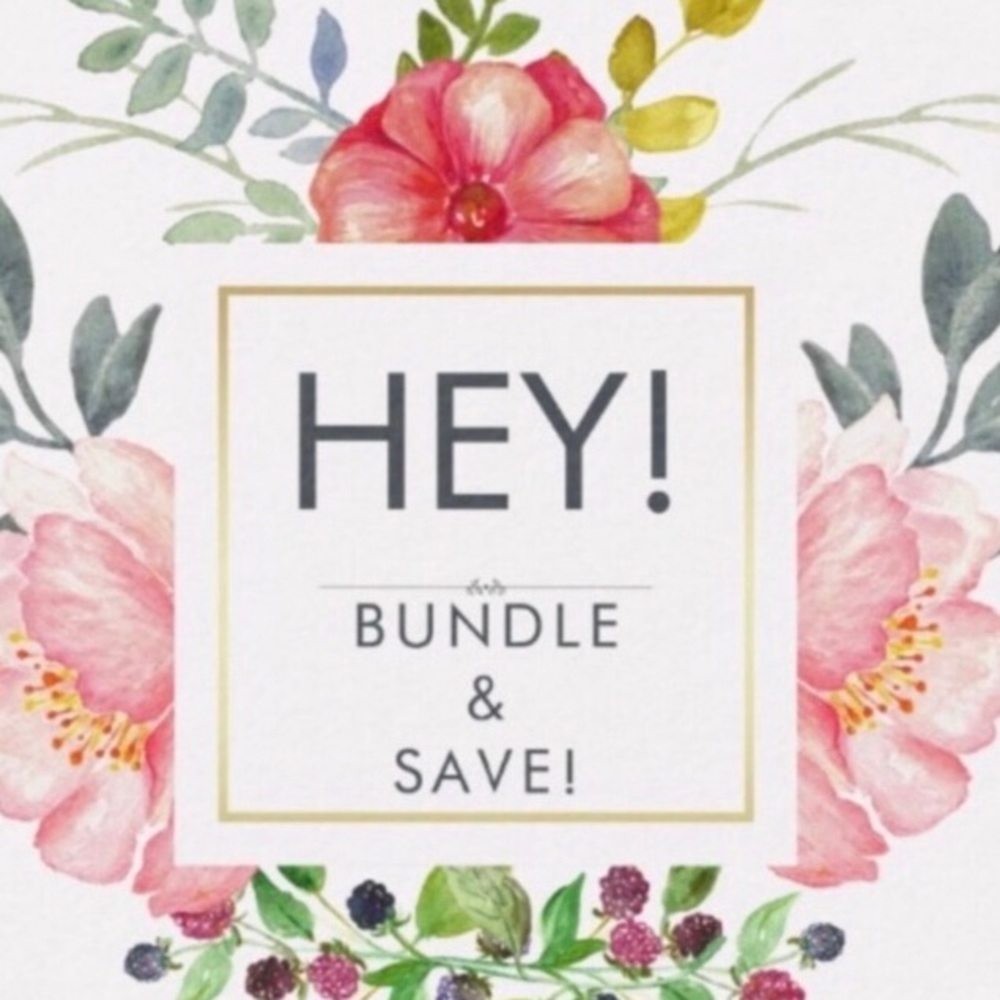 Bundle anything you 💜 for discounts! 🛍